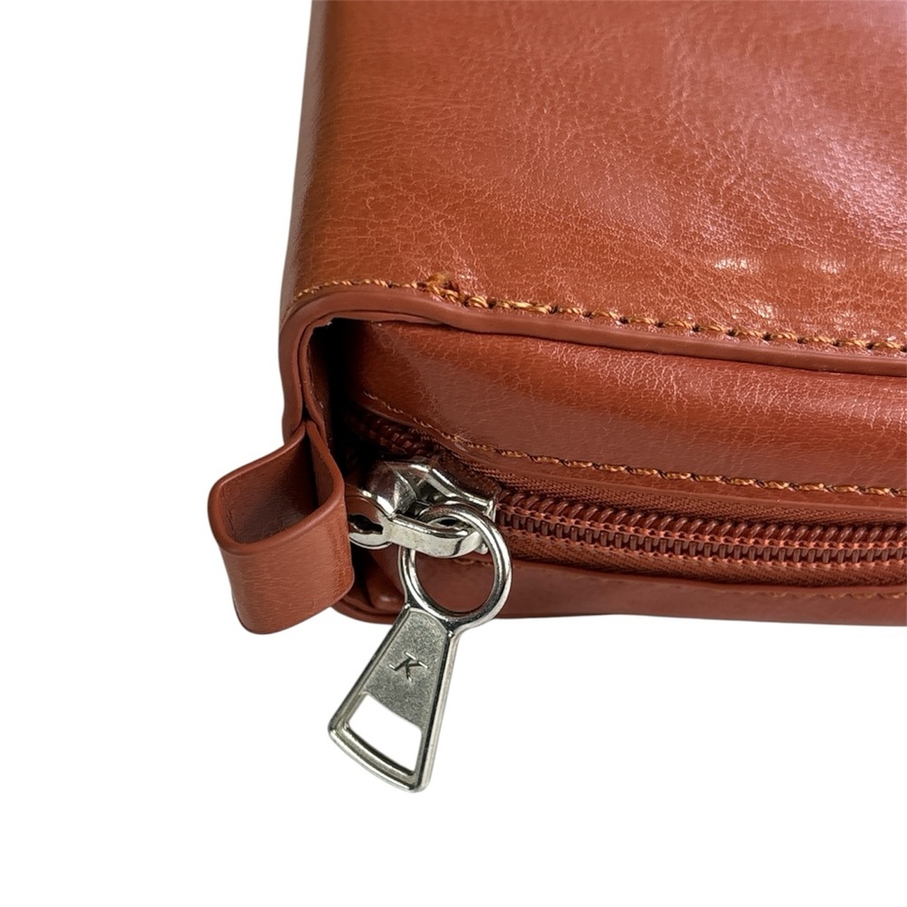 Brown Leather Bible case Cover NWT - Picture 6 of 12